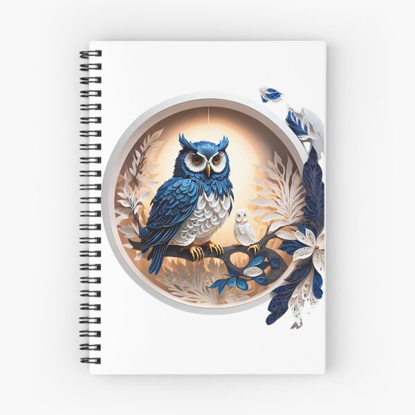 Item preview, Owl in dark night designed and sold by BotunPeony.
