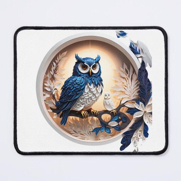 Item preview, Owl in dark night designed and sold by BotunPeony.