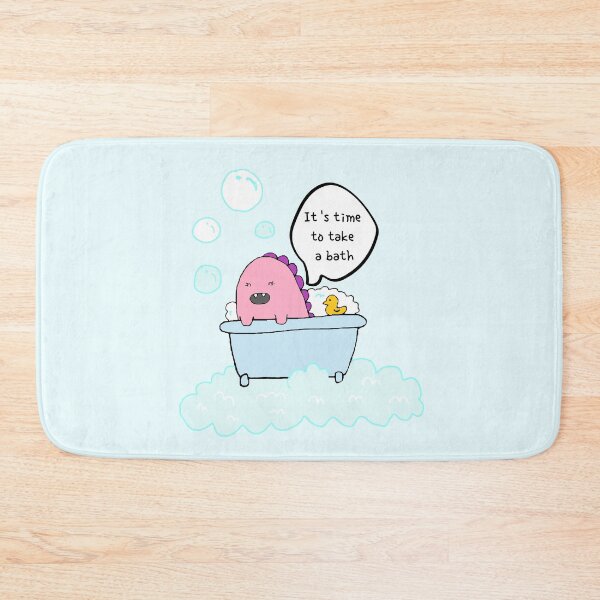 Item preview, It's time to take a bath, dinosaur designed and sold by zzzozzo.