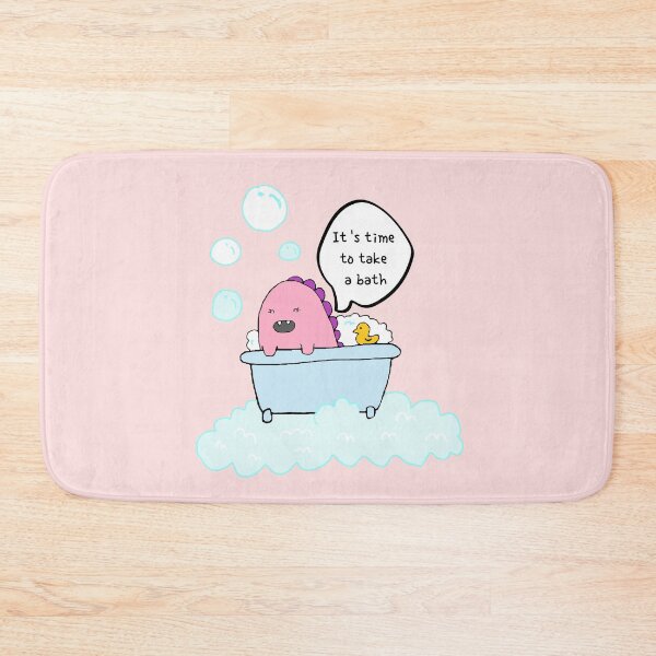Item preview, It's time to take a bath, dinosaur designed and sold by zzzozzo.