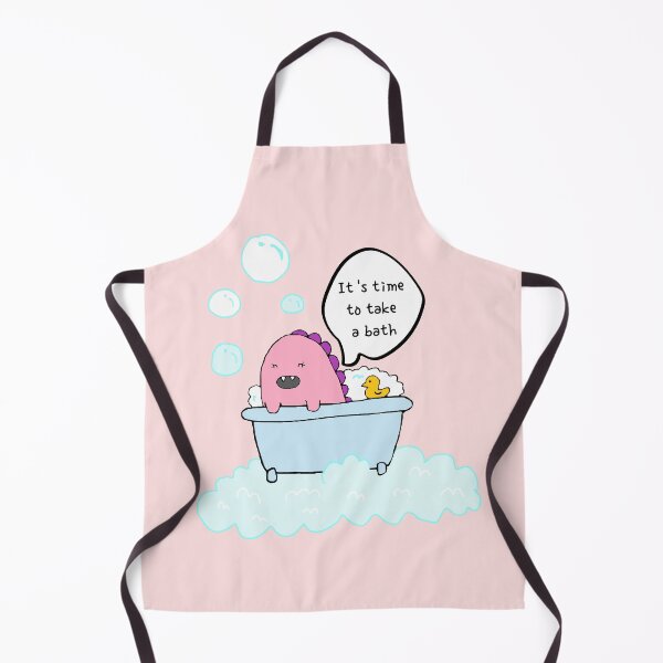 Item preview, It's time to take a bath, dinosaur designed and sold by zzzozzo.