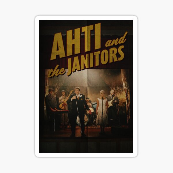 Item preview, Alan Wake 2 Ahti and the Janitors designed and sold by Nuuskavatti.
