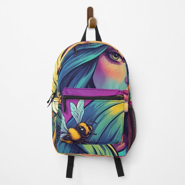 Item preview, Bee Woman Neon Colorway And My Fav Plant designed and sold by wojysmokes.