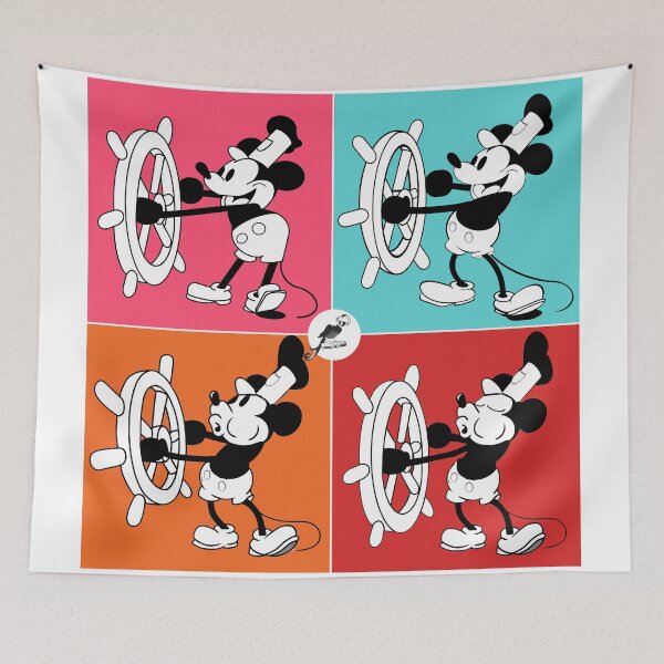 Item preview, Steamboat Willie, Captain Mickey. HIGH RESOLUTION designed and sold by MINDTHECHERRY.