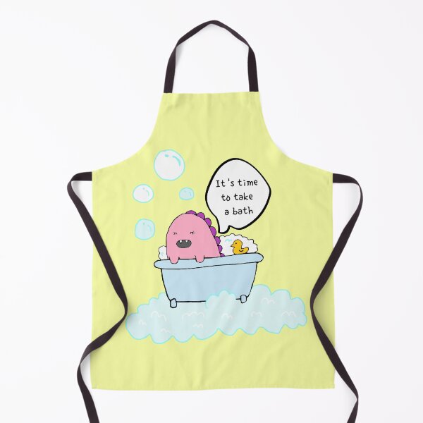 Item preview, It's time to take a bath, dinosaur designed and sold by zzzozzo.