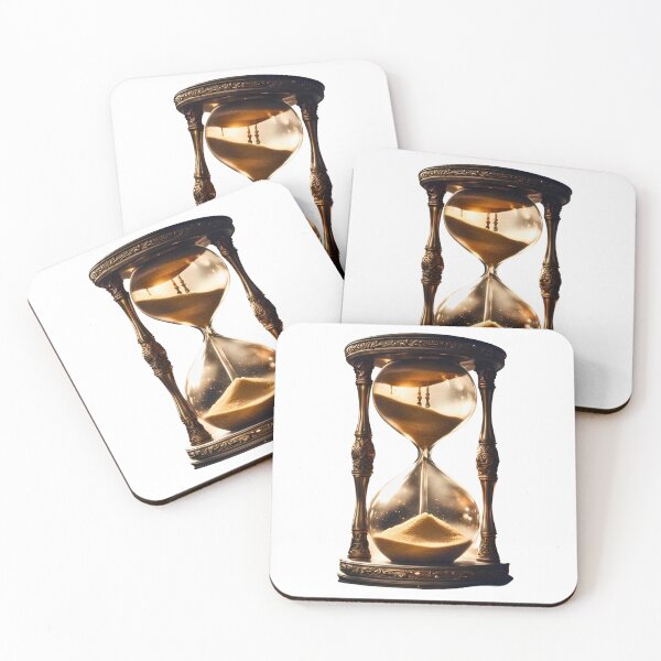 Item preview, Timeless Elegance - Ornate Hourglass Decor designed and sold by Sakshi Jha.