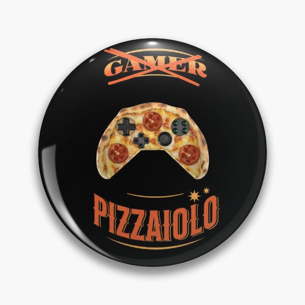 Item preview, No Gamer, time to Pizzaiolo designed and sold by BlueGoldArt.