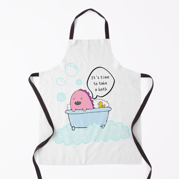 Item preview, It's time to take a bath, dinosaur designed and sold by zzzozzo.