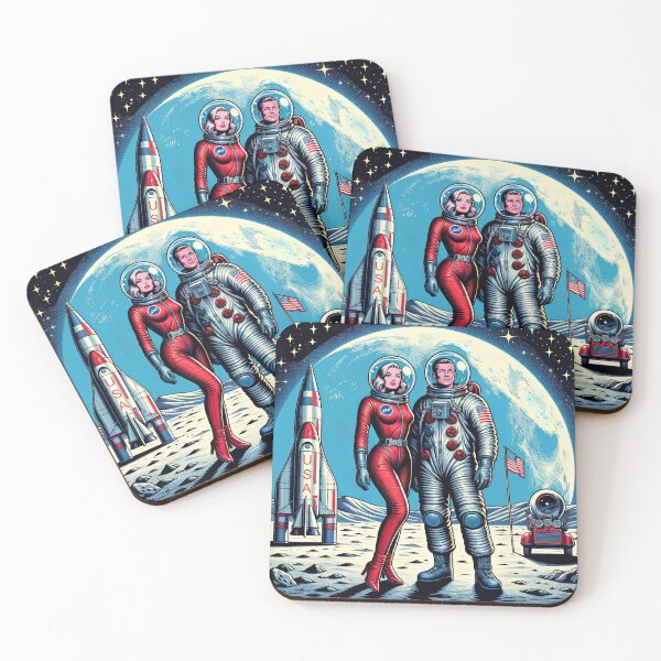 Item preview, Lunar Pioneers: A Vintage Voyage designed and sold by artwaves.