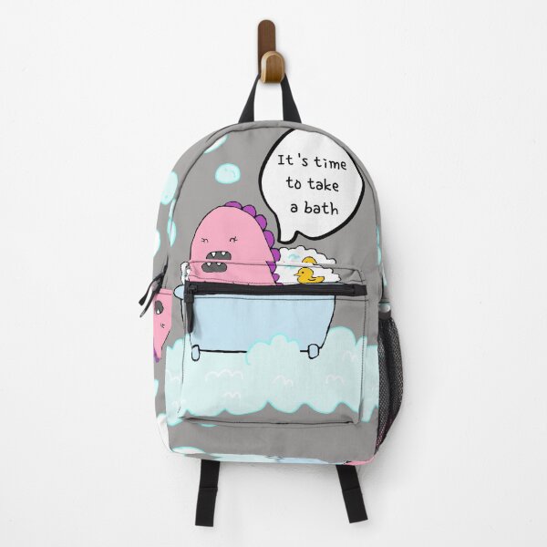 Item preview, It's time to take a bath, dinosaur designed and sold by zzzozzo.