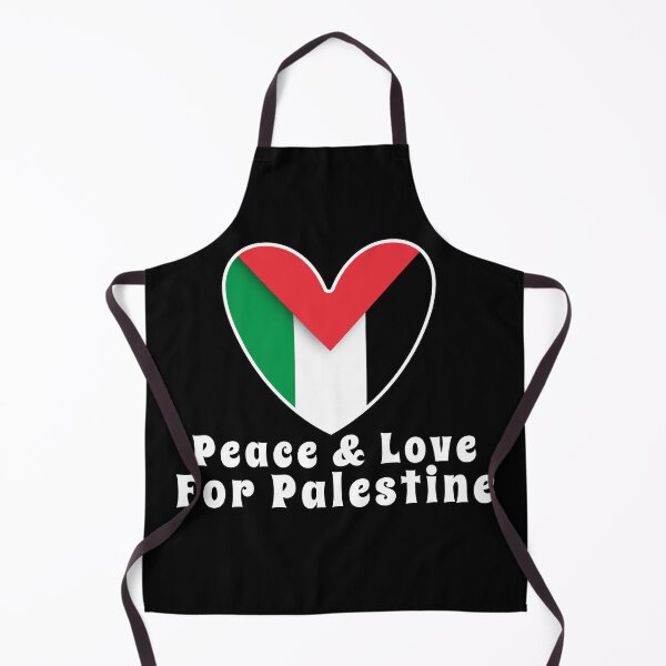 Item preview, Peace And Love For Palestine designed and sold by HeeShirt.