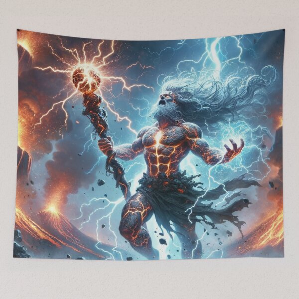 Item preview, Demigod of Flame Lightning designed and sold by imagi-naition.