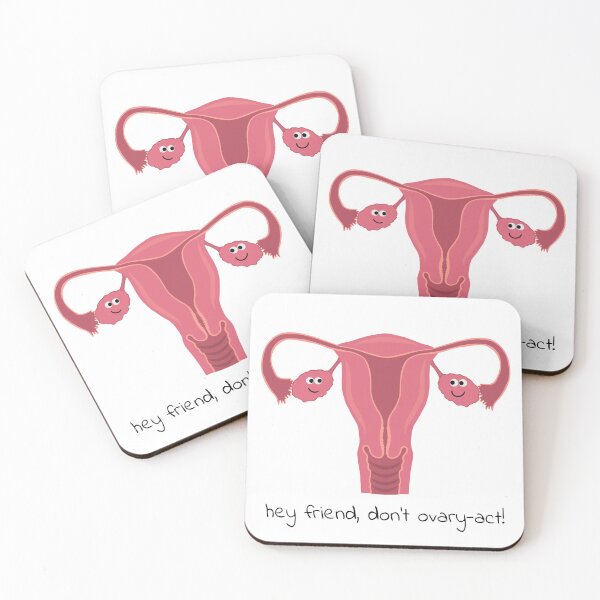 Item preview, Don't Ovary-act! designed and sold by josjottings.