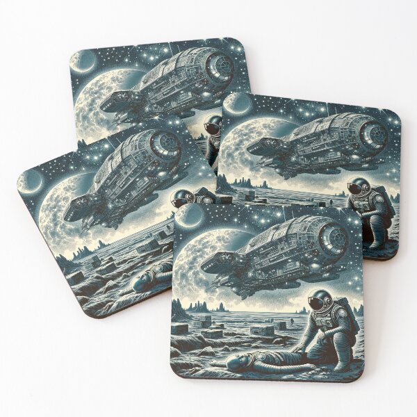 Item preview, Galactic Frontier: The Perils of Deep Space Exploration designed and sold by artwaves.