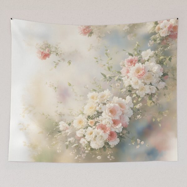 Item preview, Misty Vintage Florals designed and sold by Neranchara.