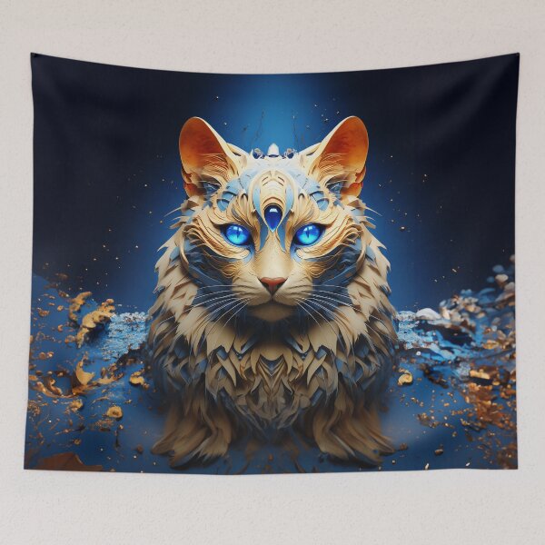Item preview, Unusual blue-eyed cat designed and sold by NAGNE.