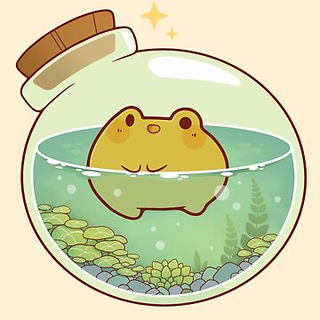 Artwork thumbnail, Round frog potion by Rihnlin