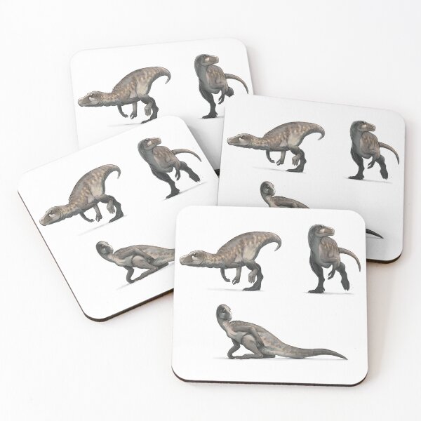 Item preview, Herrerasaurus Anatomy studies stickers designed and sold by Paleo-parallax.