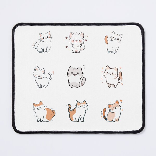 Item preview, cute cats to accompany you on lucky day designed and sold by huape.