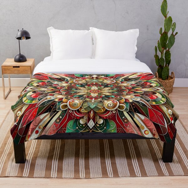 Item preview, Crimson Harmony Mandala designed and sold by ~ QPAIC ~.
