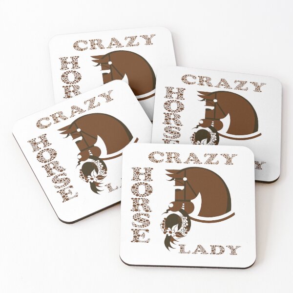 Item preview, Crazy Horse Lady! Especially for women who love horses! designed and sold by rs-designs.