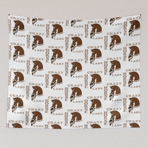 Item preview, Crazy Horse Lady! Especially for women who love horses! designed and sold by rs-designs.