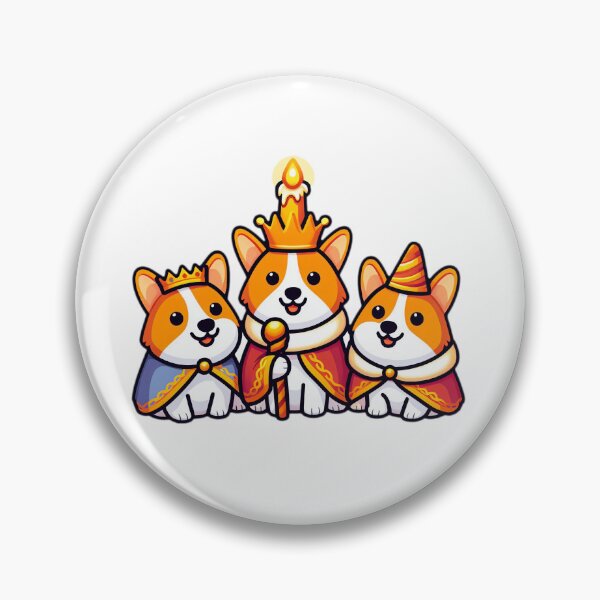 Artikelvorschau, Corgi Epiphany Fiesta Trio entworfen und verkauft von EpicPaws.