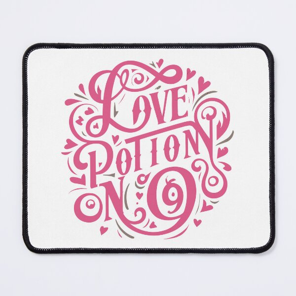 Item preview, Love Potion No.9: Playful Pink Circle Design with Hearts for Romantic Décor designed and sold by HahaHandlesHub.
