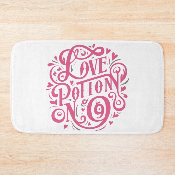 Item preview, Love Potion No.9: Playful Pink Circle Design with Hearts for Romantic Décor designed and sold by HahaHandlesHub.