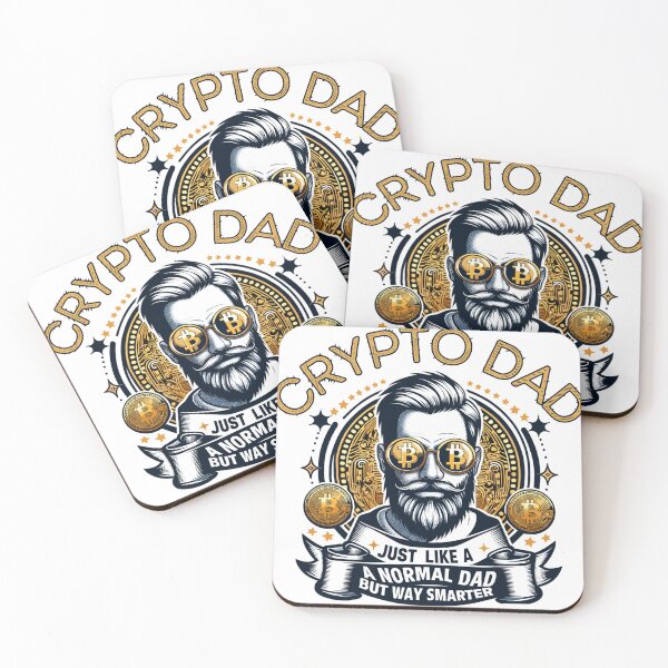 Item preview, Funny Crypto Dad Stylish Bitcoin Smart BTC Traders & Fathers  designed and sold by abboqhse.