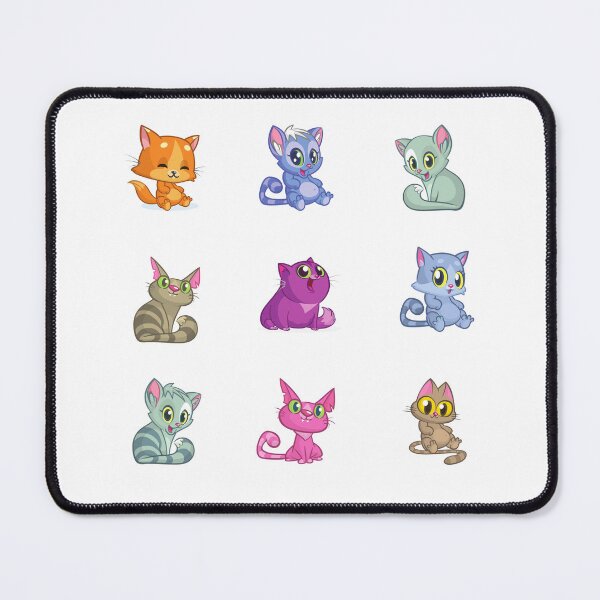Item preview, Cute happy colorful kittens designed and sold by huape.