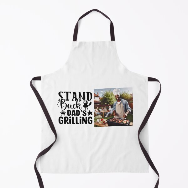 Item preview, Stand back Dad's grilling! I love to barbecue. Number 4 designed and sold by fredgarden8.