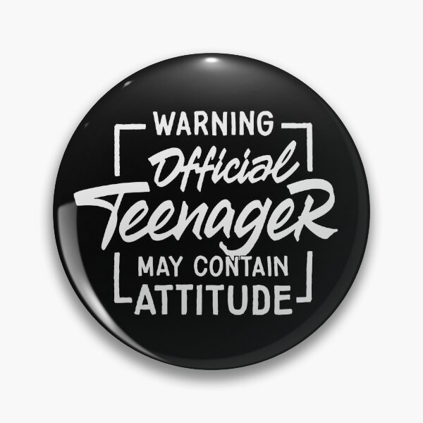 Item preview, Warning Official Teenager designed and sold by Zagach Letters.