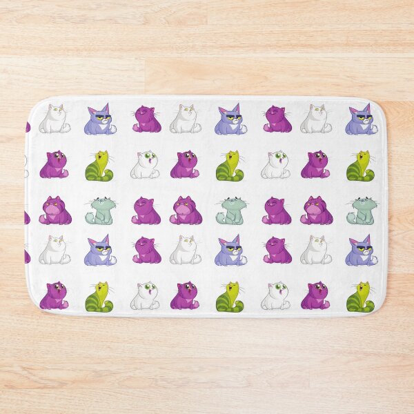 Item preview, Cute happy colorful kittens designed and sold by huape.