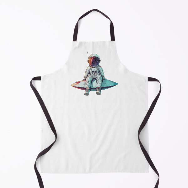 Item preview, Cosmic Cruise: Serene Astronaut Skims the Interstellar Sea designed and sold by Tincanninja.