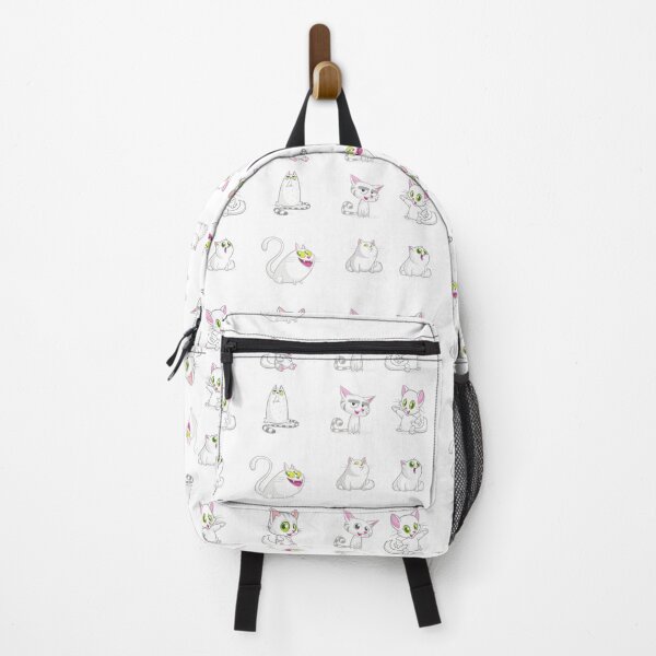 Item preview, cute white kitten waiting for you designed and sold by huape.