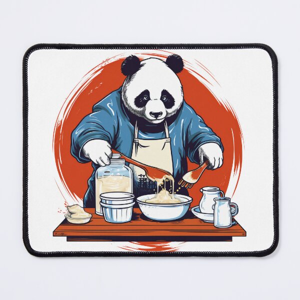 Item preview, chef panda bear designed and sold by javierparra.