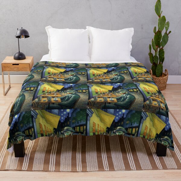 Item preview, Café Terrace at Night Funny Van Gogh parody designed and sold by ArtUnova.