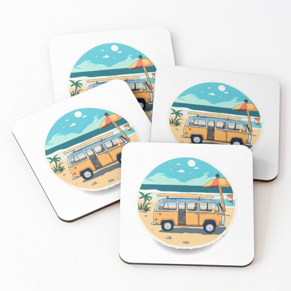 Item preview, Serene Seaside Bliss - Enjoy Beautiful Beach Sticker Design designed and sold by SSulatul101.
