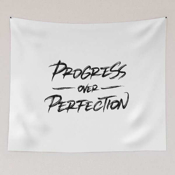 Item preview, Progress Over Perfection designed and sold by Zagach Letters.