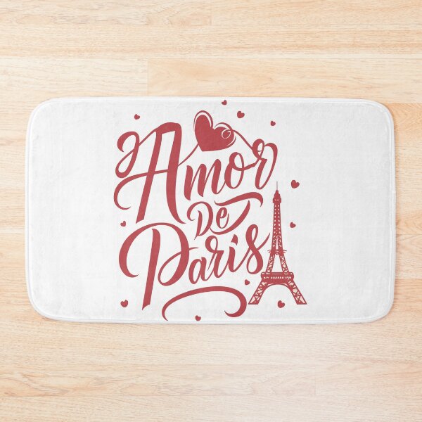 Item preview, Amor de Paris: Eiffel Tower Design with Red Wine Hearts for Romantic Décor designed and sold by HahaHandlesHub.