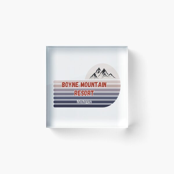 Item preview, Boyne Mountain Resort, Michigan.  Gift Ideas For The Ski Enthusiast. designed and sold by LindaLG.