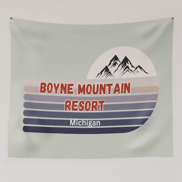 Item preview, Boyne Mountain Resort, Michigan.  Gift Ideas For The Ski Enthusiast. designed and sold by LindaLG.