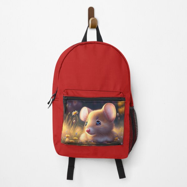 Item preview, Cute little mouse in a flower meadow designed and sold by MarionsArt.