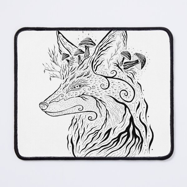 Item preview, Folklore psychedelic fox designed and sold by TheHugsja.