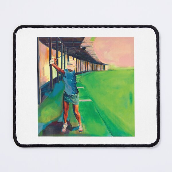 Item preview, Woman golfer, for golf fans, golfer on the driving range designed and sold by MagdaKlosArt.