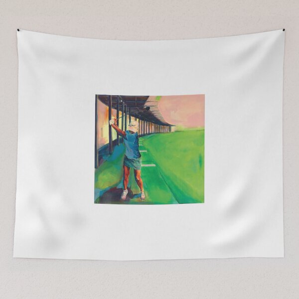 Item preview, Woman golfer, for golf fans, golfer on the driving range designed and sold by MagdaKlosArt.