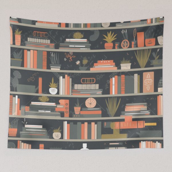 Item preview, Modern Bookshelf designed and sold by PrettyPatternss.