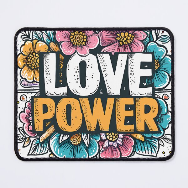 Item preview, Love Power Typography designed and sold by NBazilenco.