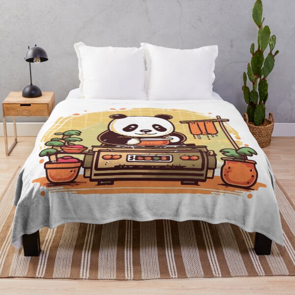 Item preview, cute chef panda bear designed and sold by javierparra.
